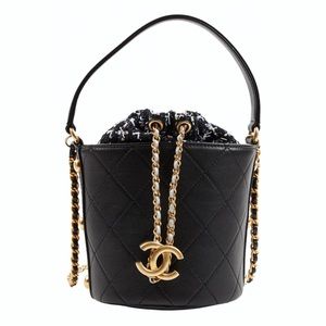 SOLD ❌ CHANEL Leather Bucket Bag